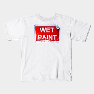 Wet Paint: Invitation to Imagine Kids T-Shirt